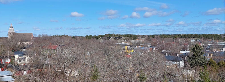 Kylpylähotelli näkymä Kuparivuorelta