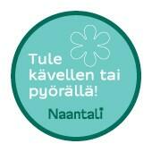 Tule kävellen tai pyörällä tarra.