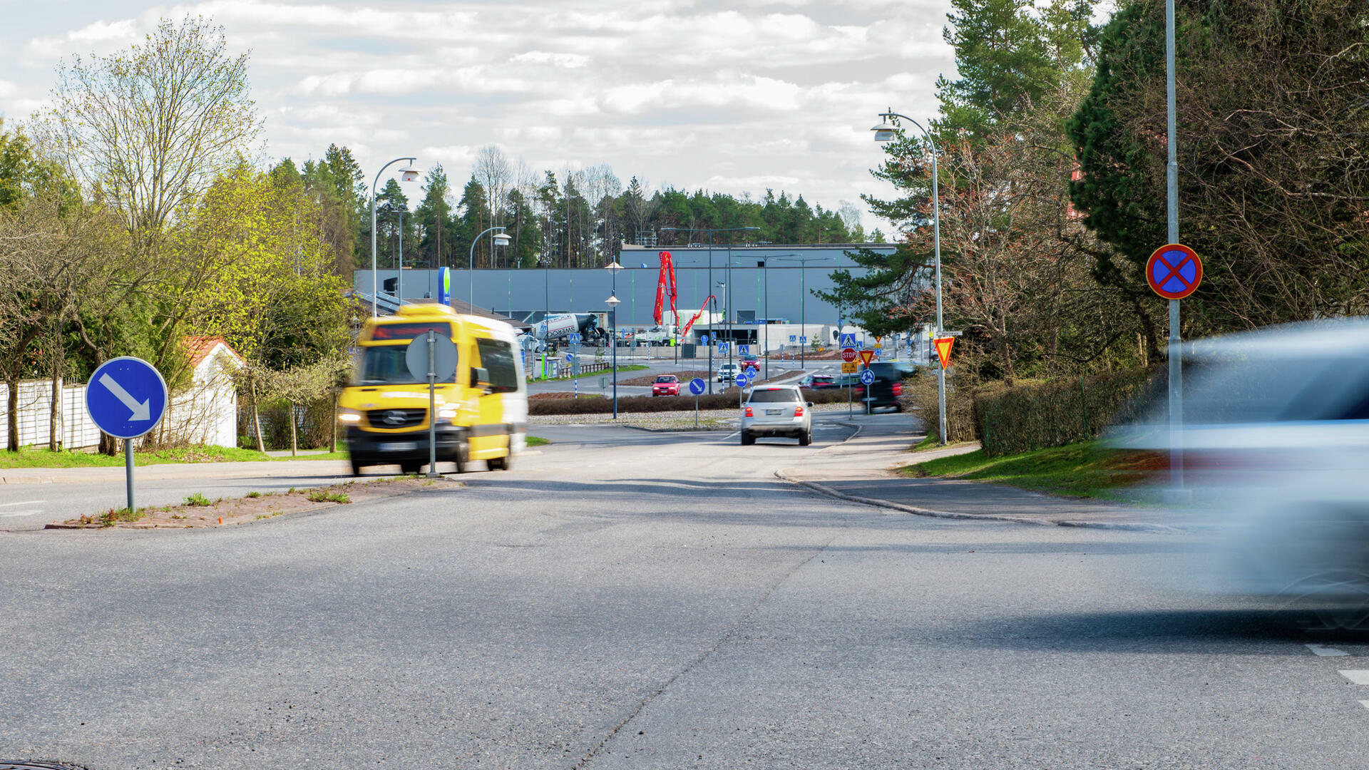 Taimontien työmaa-alue