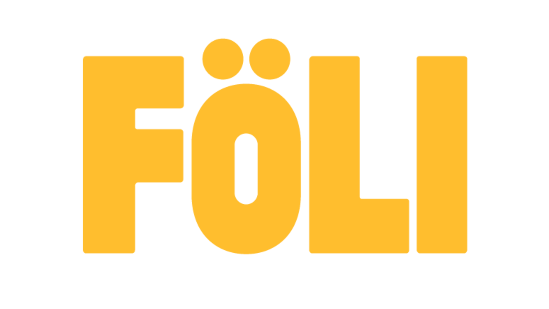 Joukkoliikenne Fölin keltainen logo