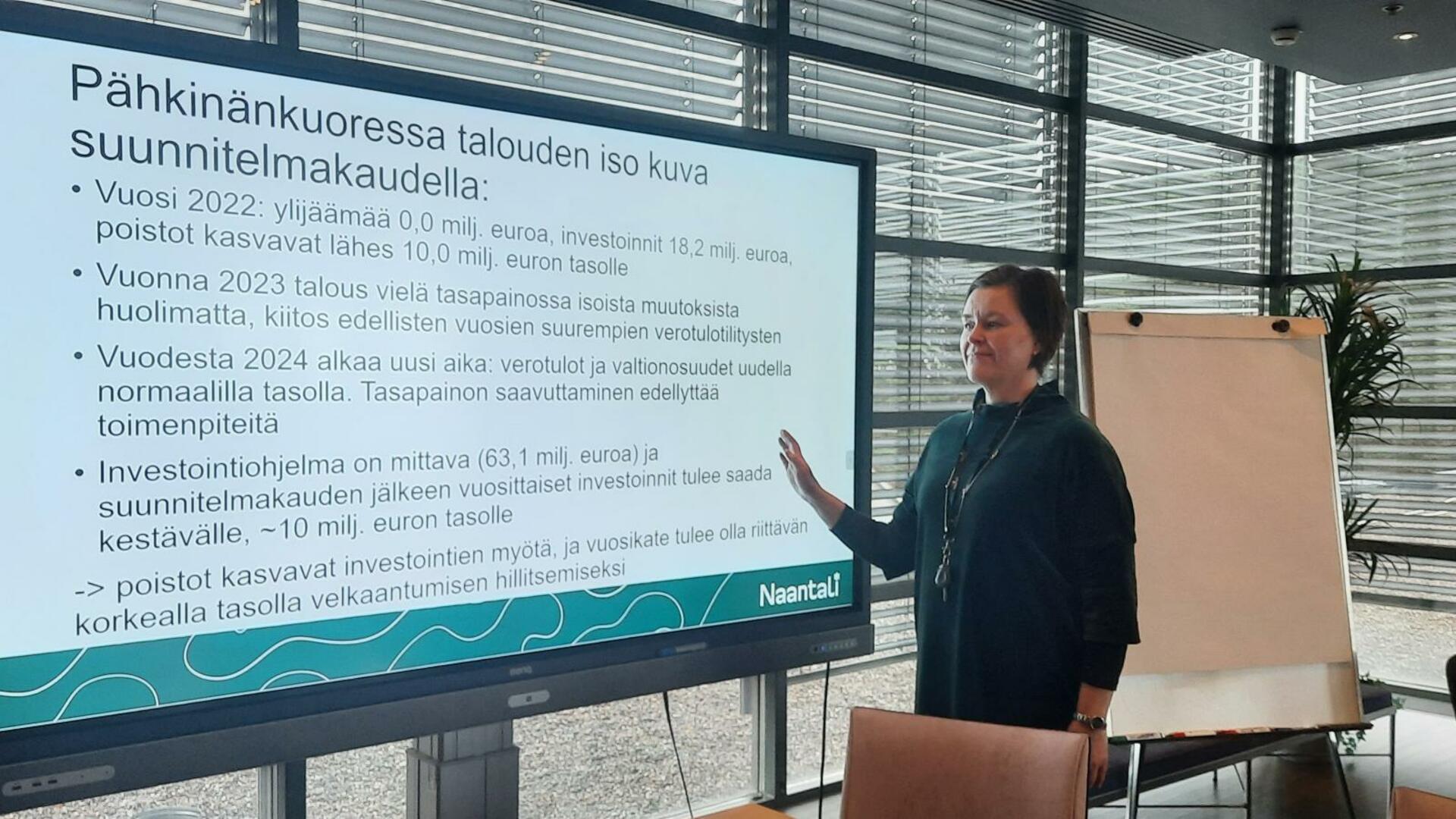 Heli Lähteenmäki esittelee