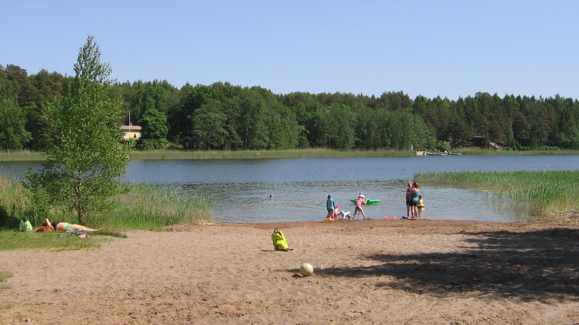 Apajan uimapaikka, kuva: K.Aaltonen