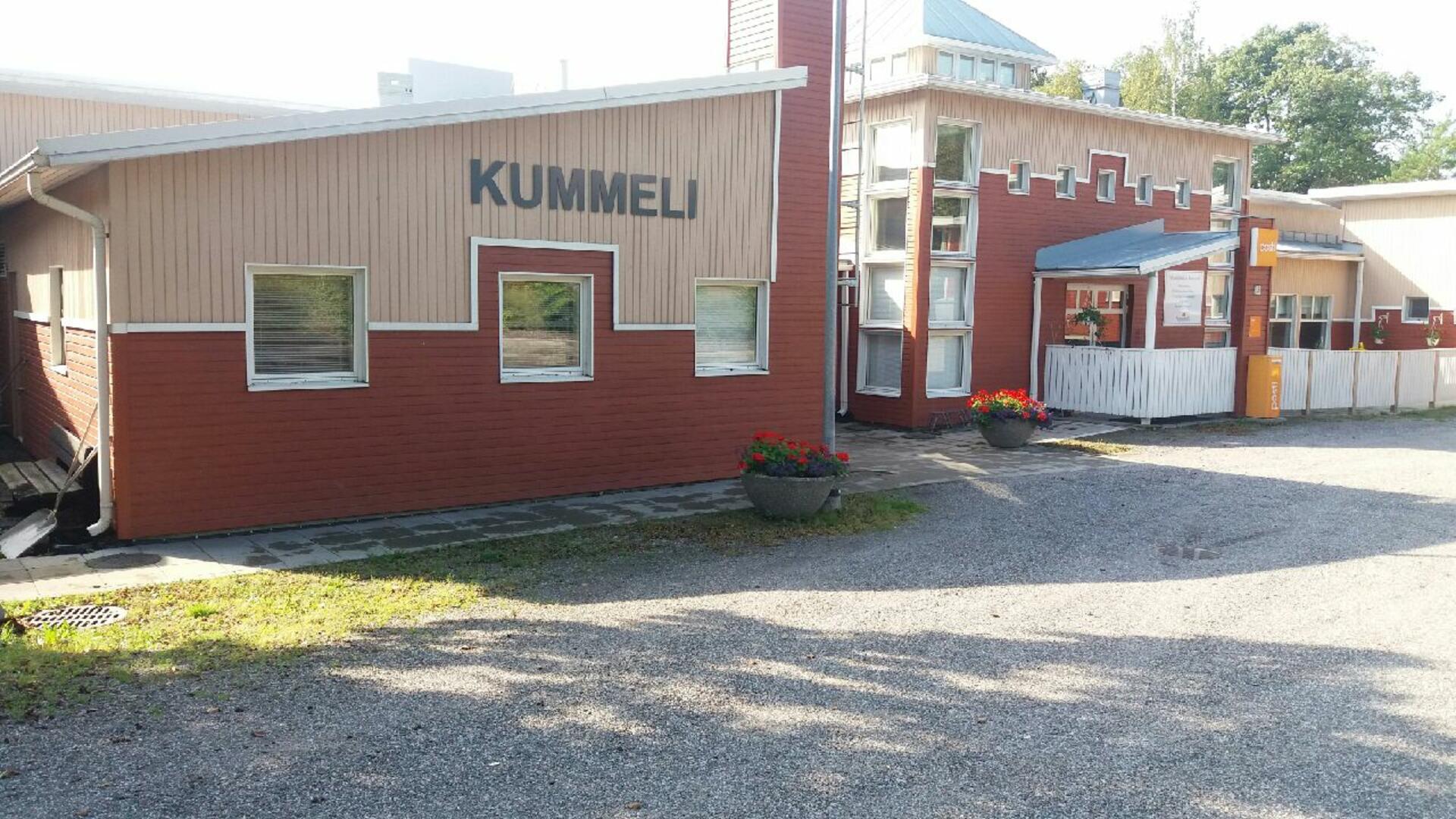 Kesäinen kuva Kummelin edestä