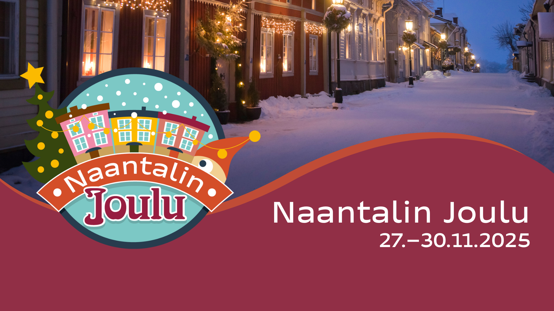 Naantalin joulu -tapahtuma 2025