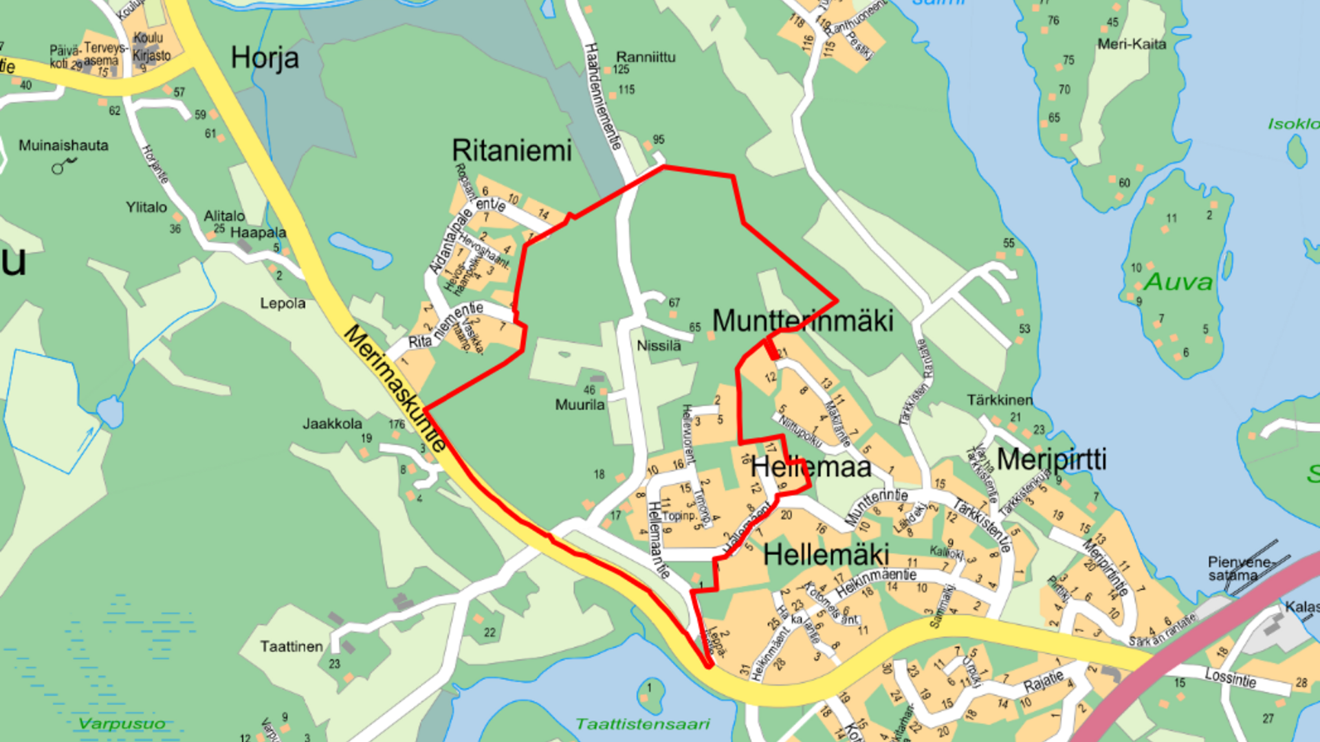 Helteenahon asemakaava ja asemakaavamuutos