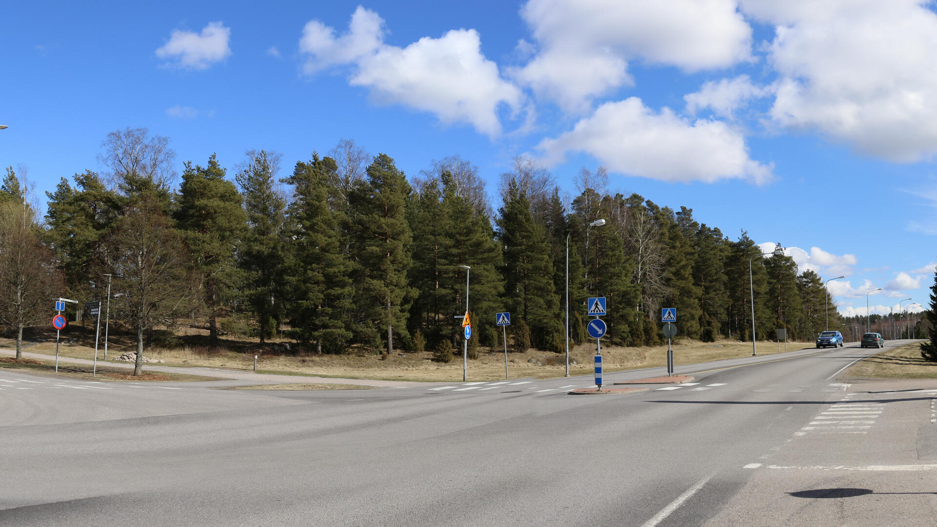 Ruonan yhdystien asemakaava, kuva suunnittelualueelta