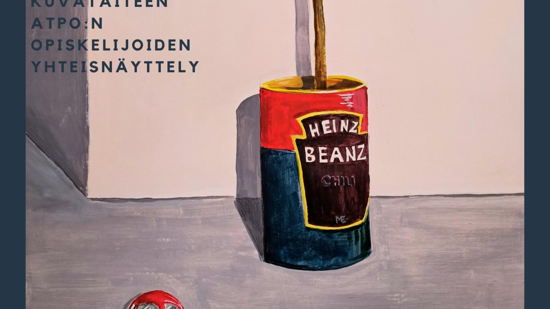 Kuvataidenäyttelyn juliste