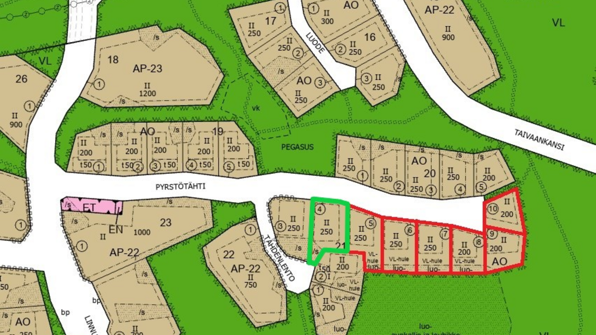 Asemakaava Perhetalo II