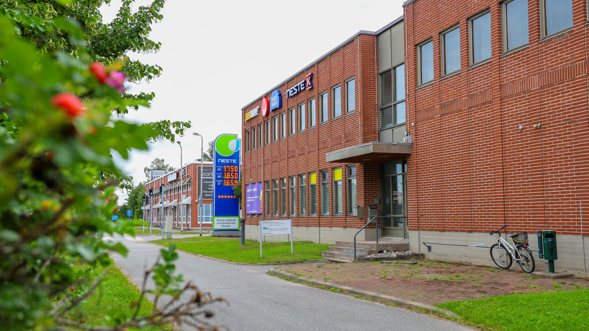 Turun työllisyyspalveluiden lähipiste Raision Martinkadulla.