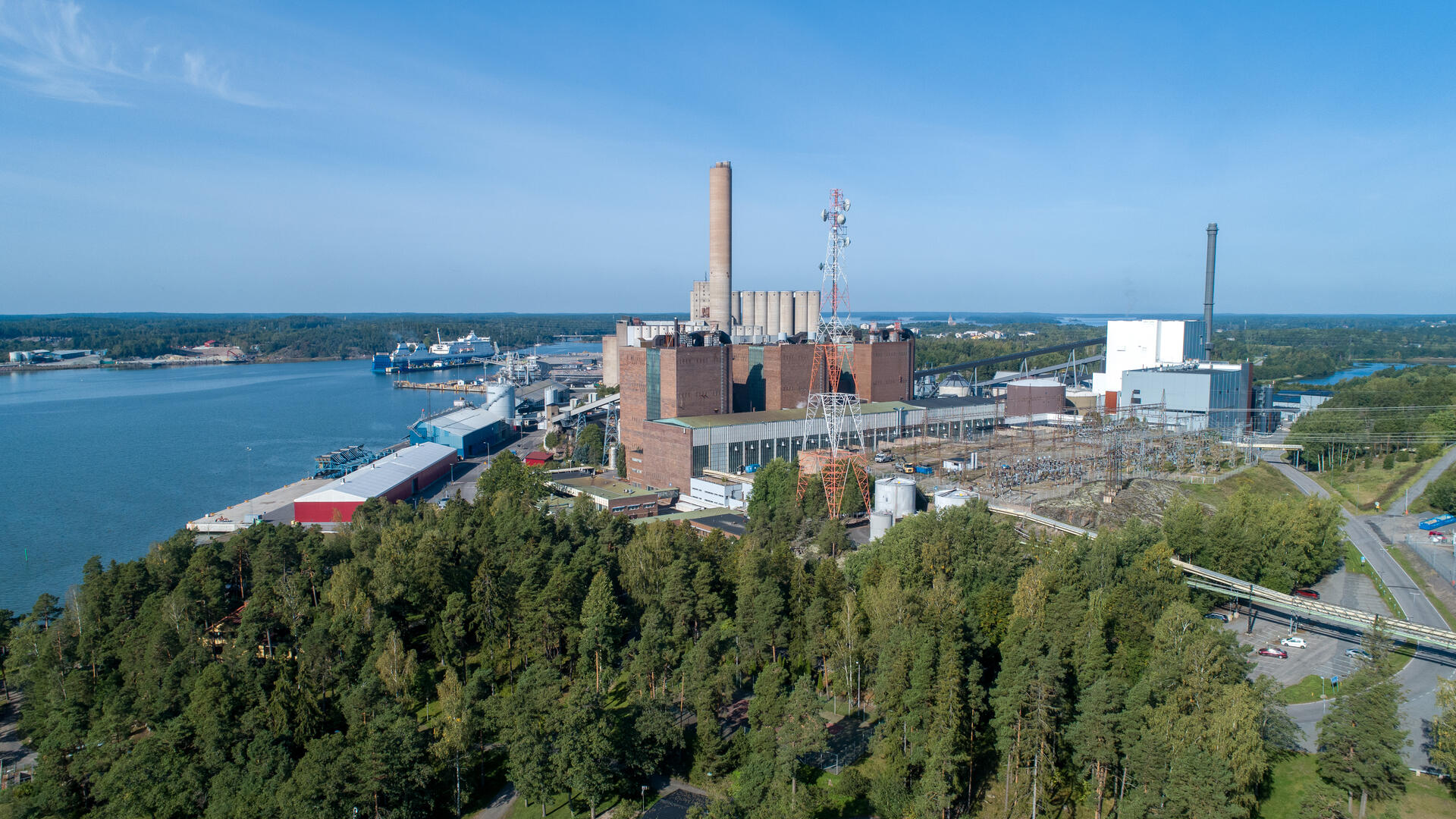 Naantalin sataman alue