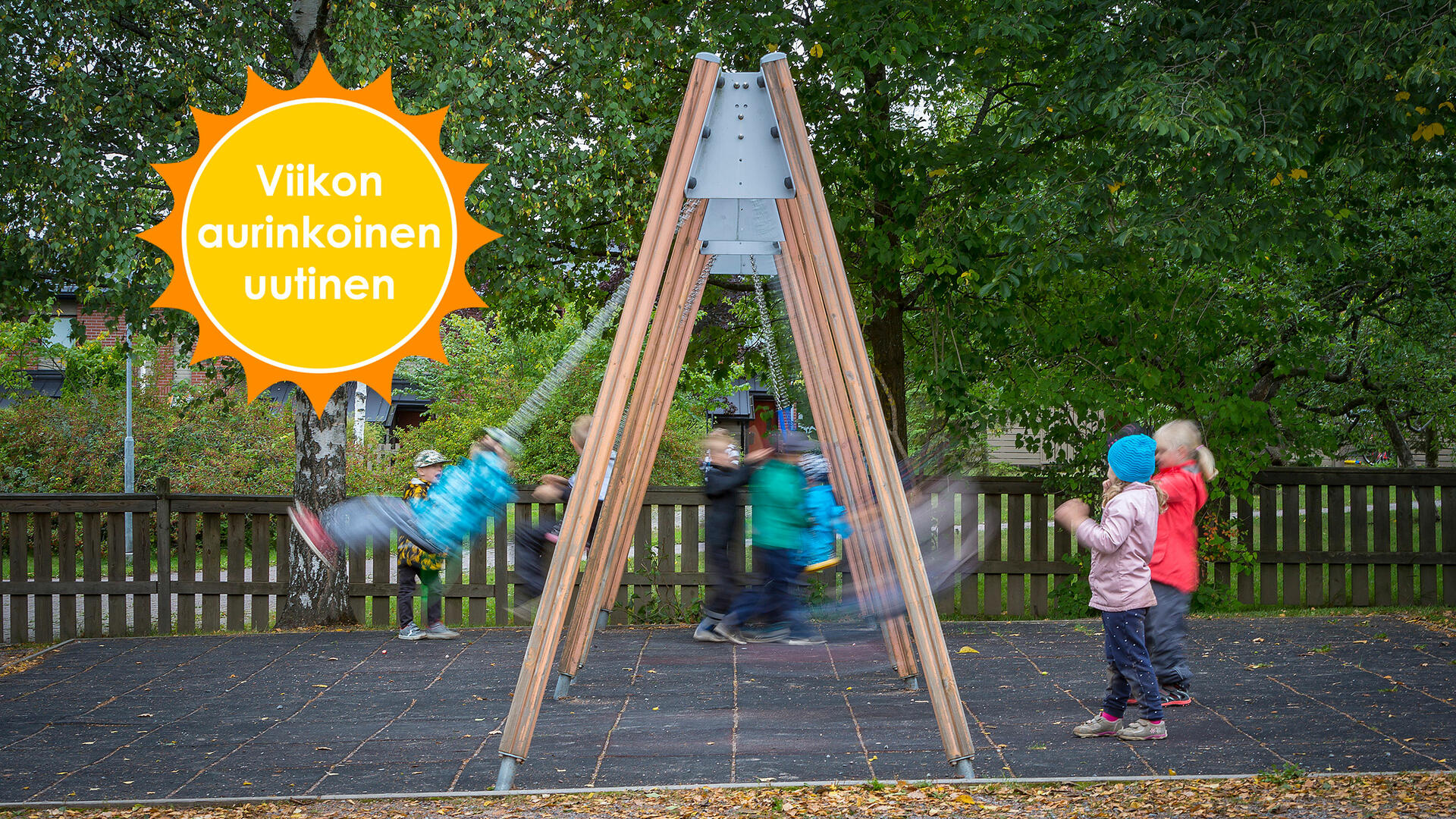 Viikon aurinkoinen uutinen.