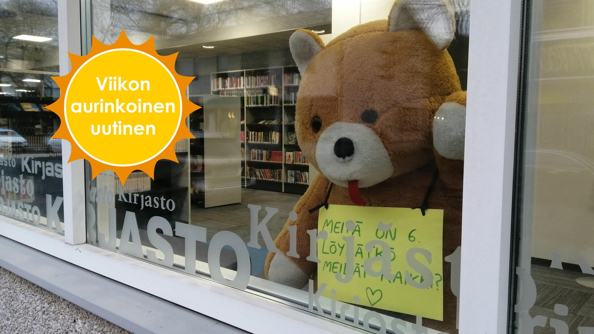 Viikon aurinkoinen uutinen