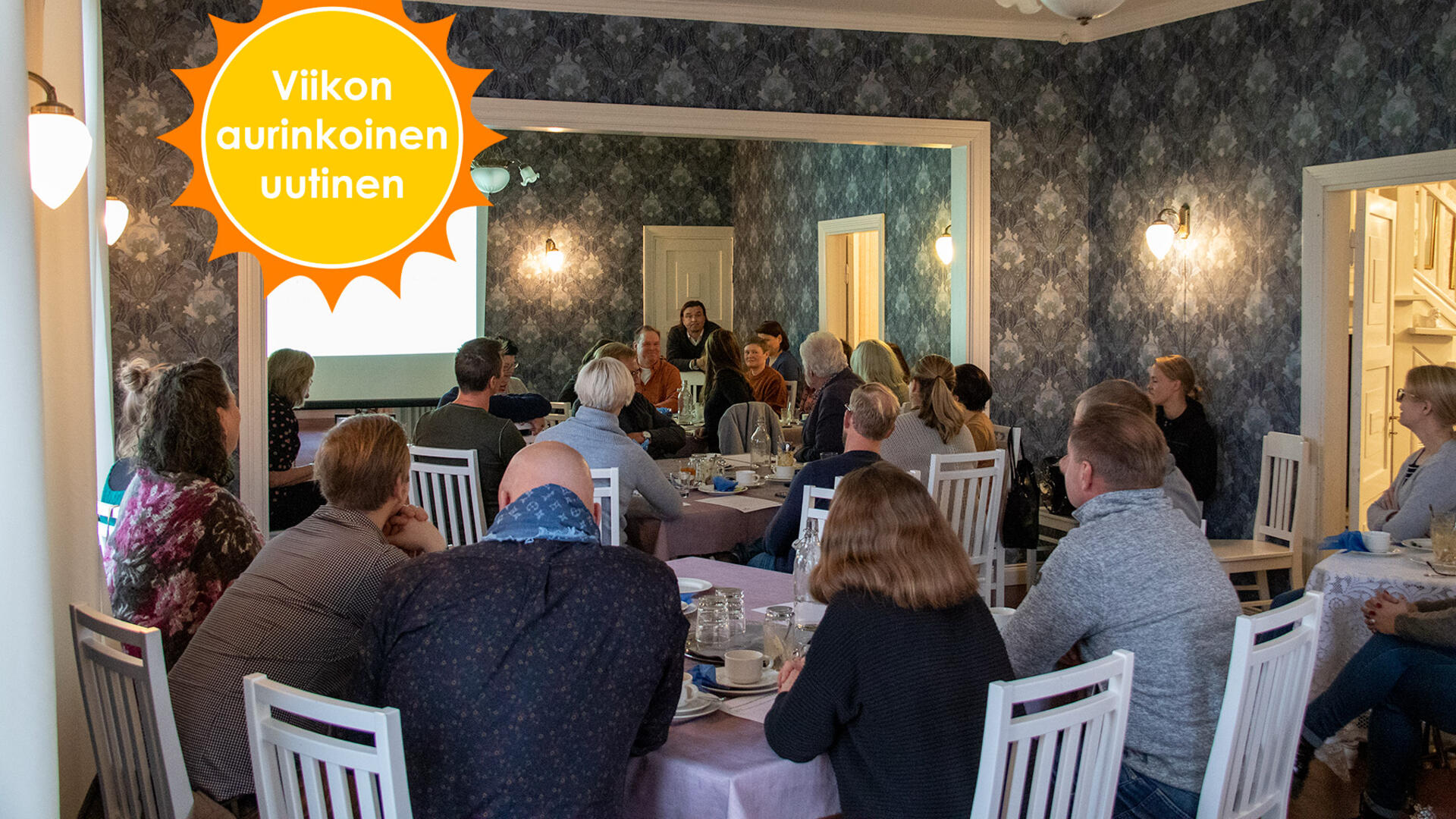 Viikon aurinkoinen uutinen.