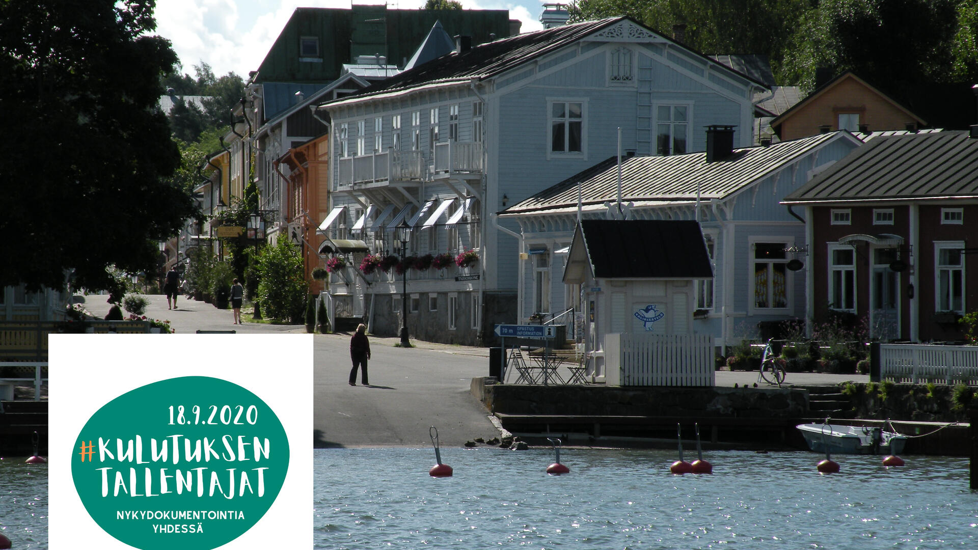 kuva Naantalin vanhankaupungin rannasta