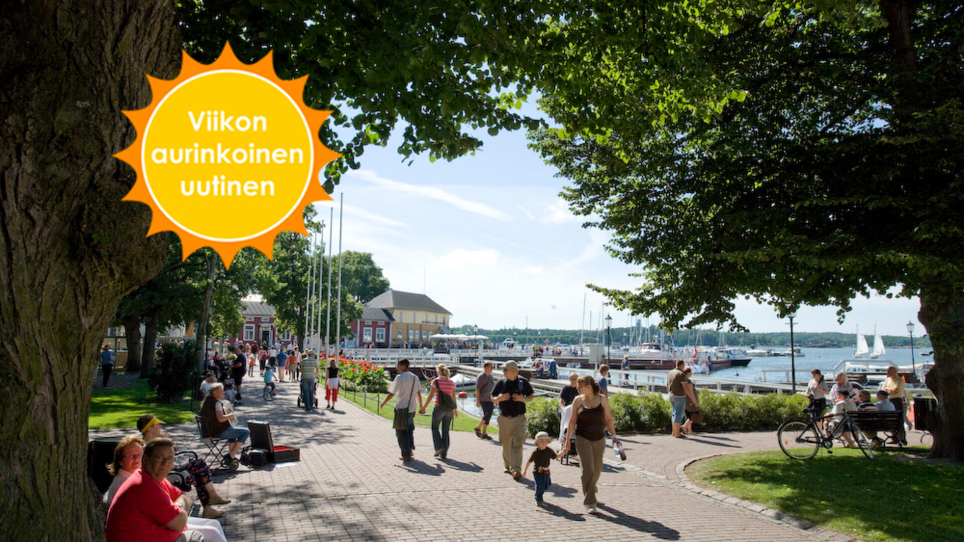 Viikon aurinkoinen uutinen.