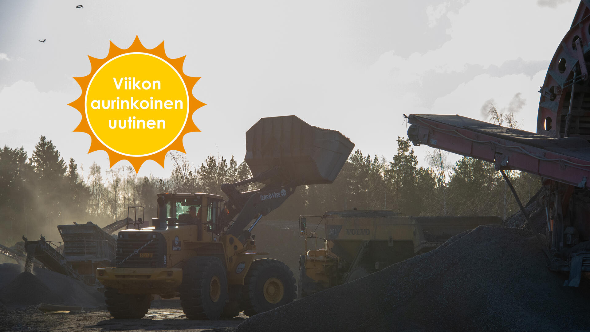 Viikon aurinkoinen uutinen.