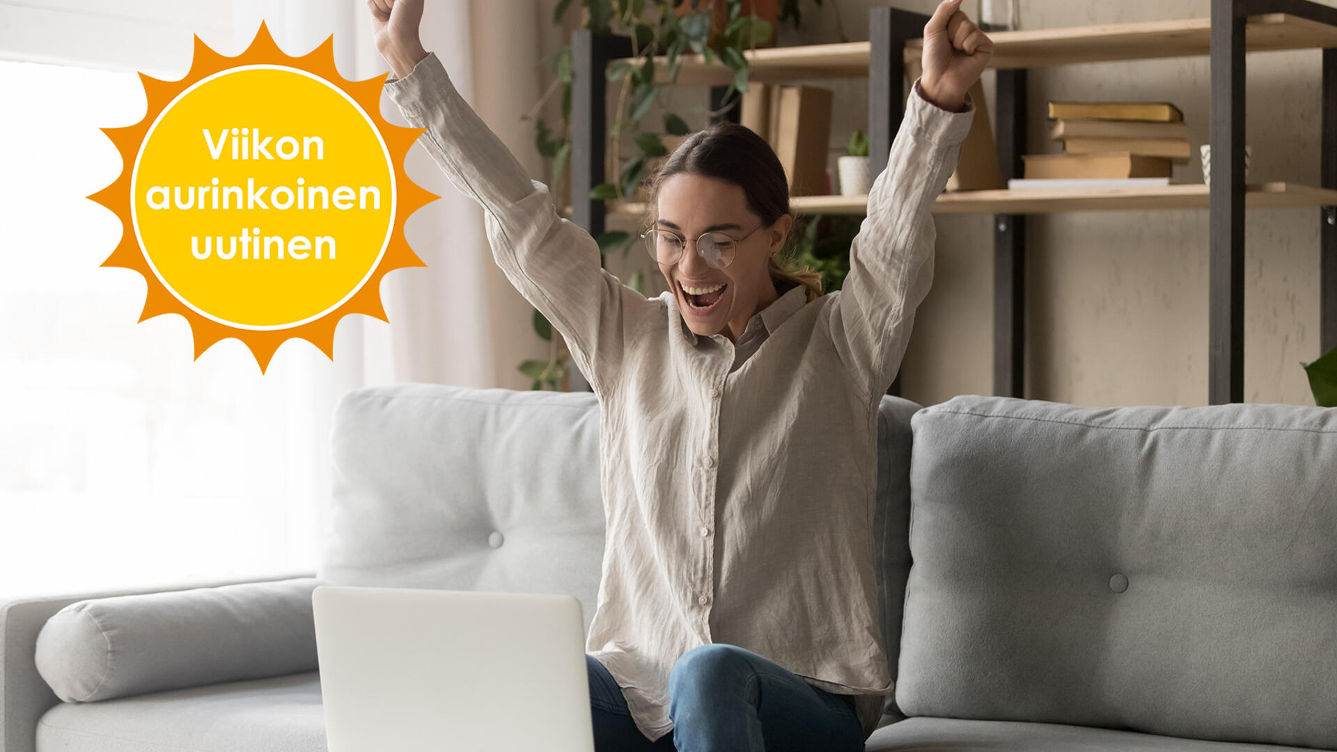 Viikon aurinkoinen uutinen.