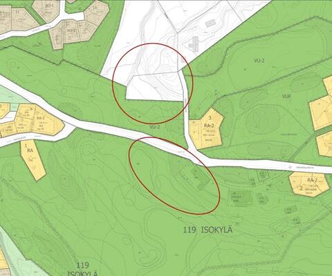 Suunnittelualueen alustava rajaus