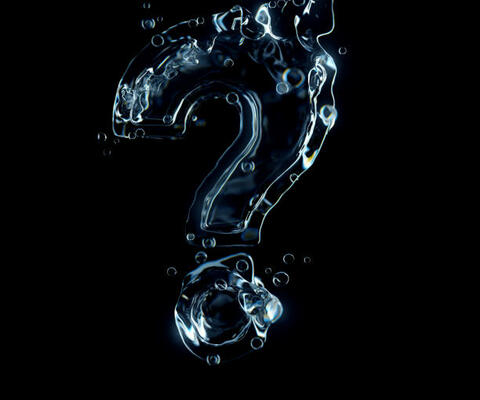 Vesi kysymysmerkki