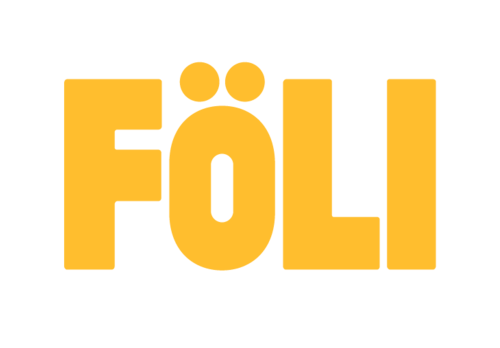 Joukkoliikenne Fölin keltainen logo