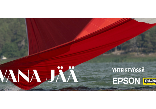 Kari Heikkilän Vana jää -valokuvanäyttelyn kuva. 