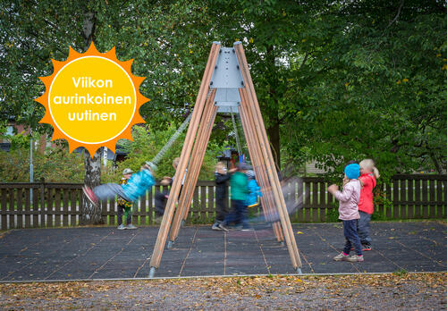 Viikon aurinkoinen uutinen.