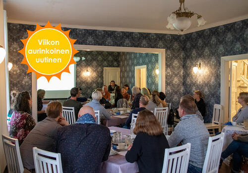 Viikon aurinkoinen uutinen.