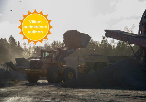 Viikon aurinkoinen uutinen.