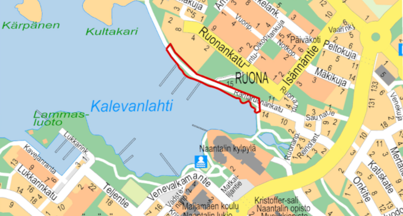 Rantaruonankadun katusuunnitelmaehdotus_opaskarttakuva